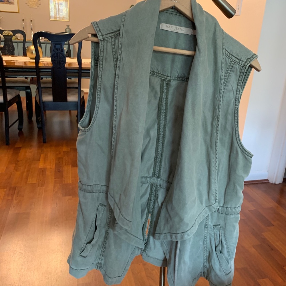 Army green vest